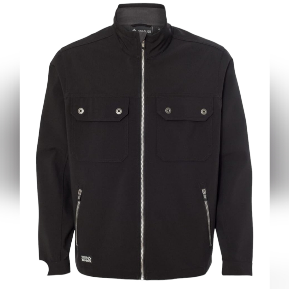 Dri Duck Mens 5360 Elevation Soft Shell Water-resistant Zip-Up Jacket Si…